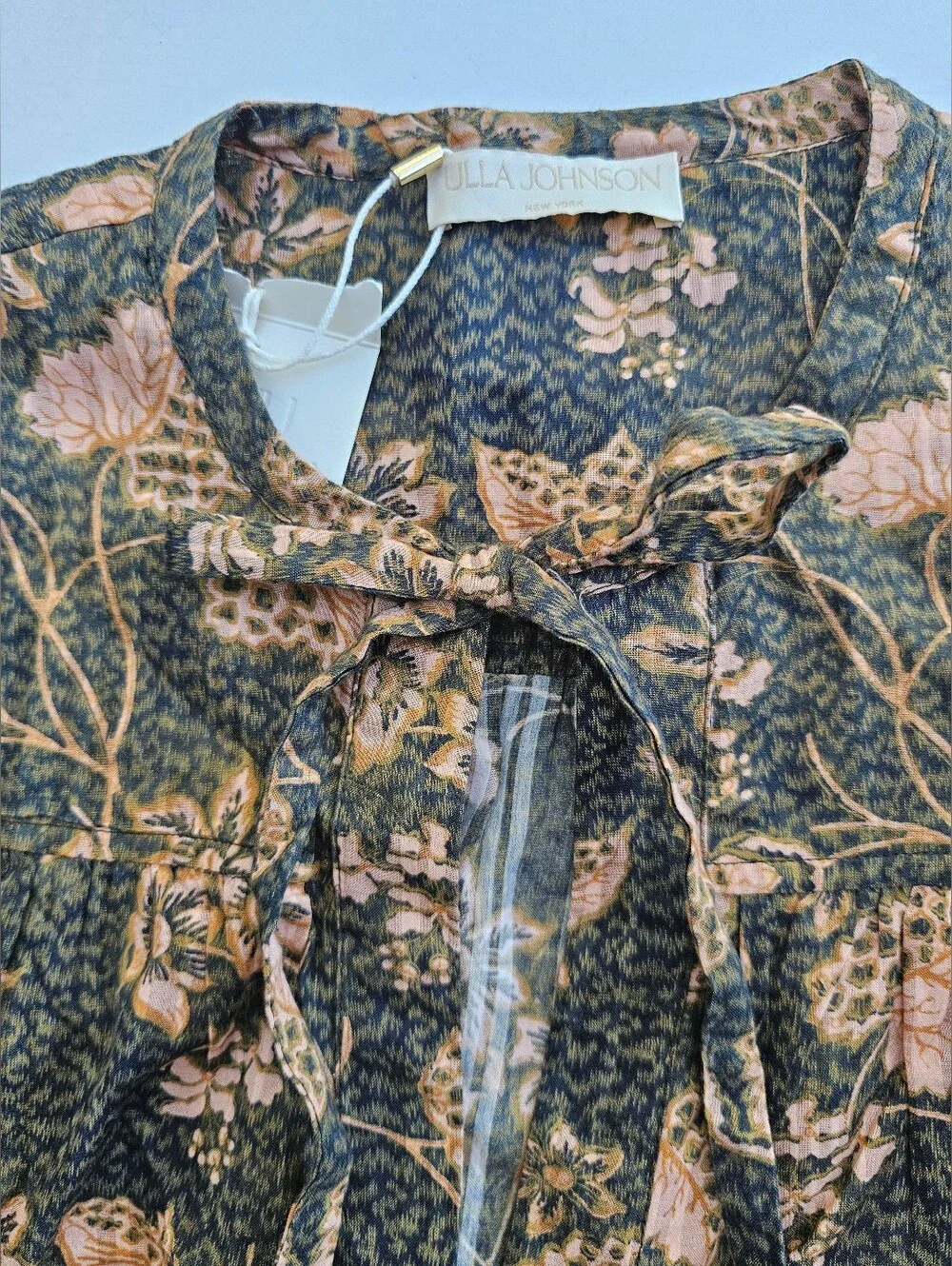Ulla johnson tillie Balsam floral  Long Sleeve Blouse